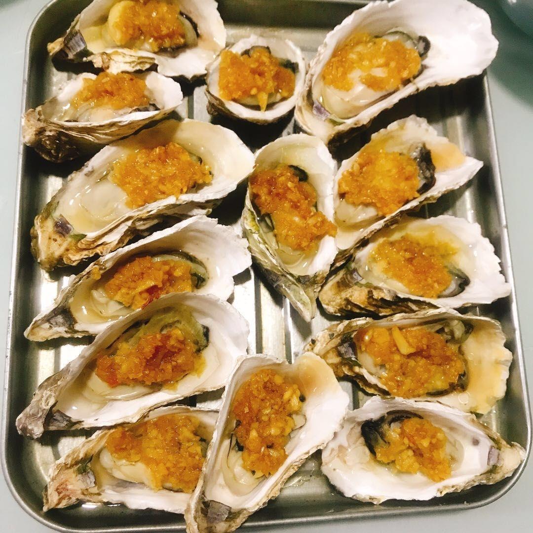 烤生蚝烤箱版夜宵