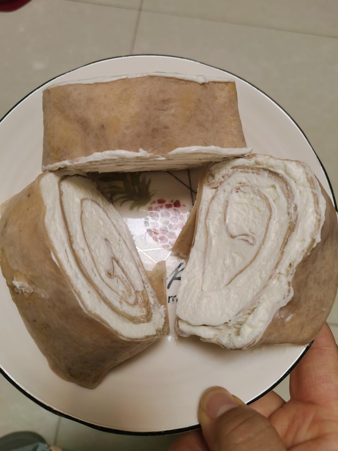 平底锅就能做的奥利奥可可毛巾卷