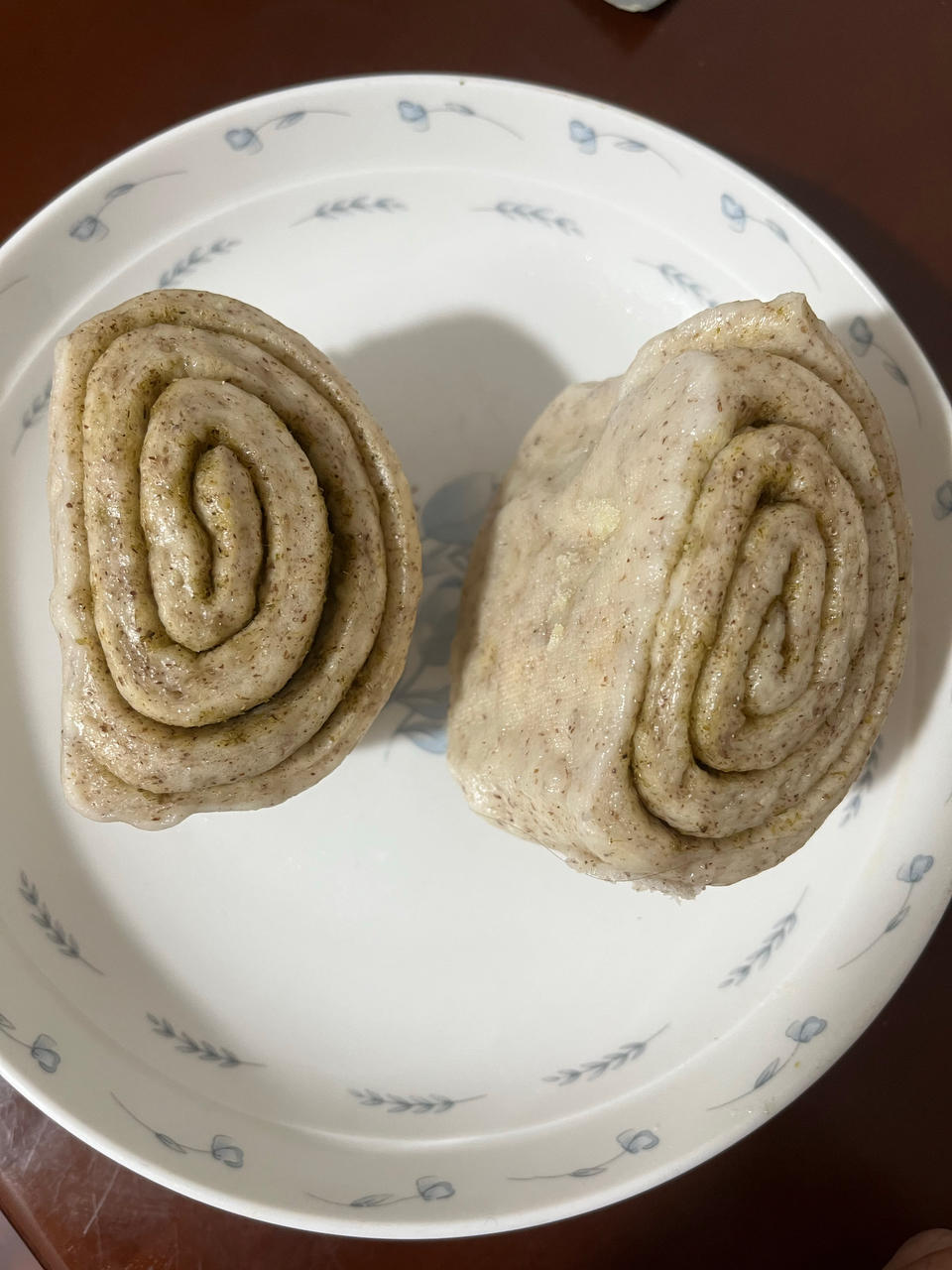椒盐全麦花卷
