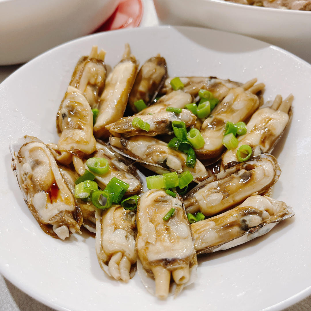 葱油蛏子