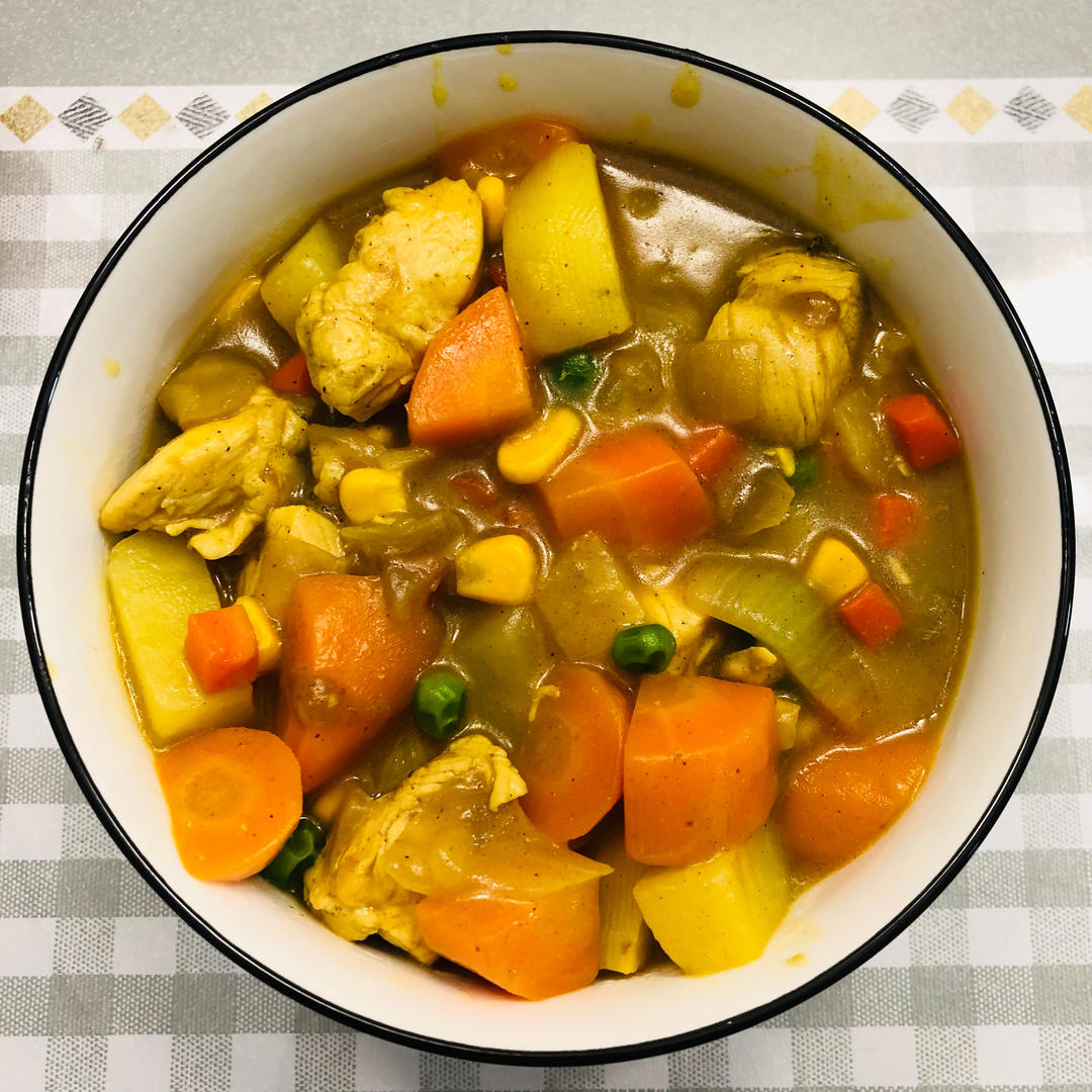 咖喱鸡肉饭