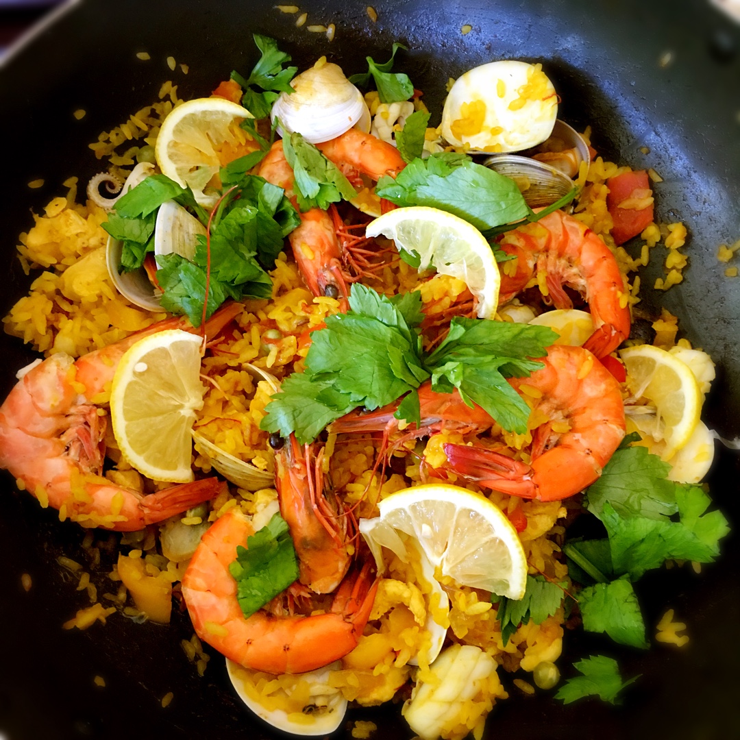 【曼食慢语】Seafood Paella 西班牙海鲜饭