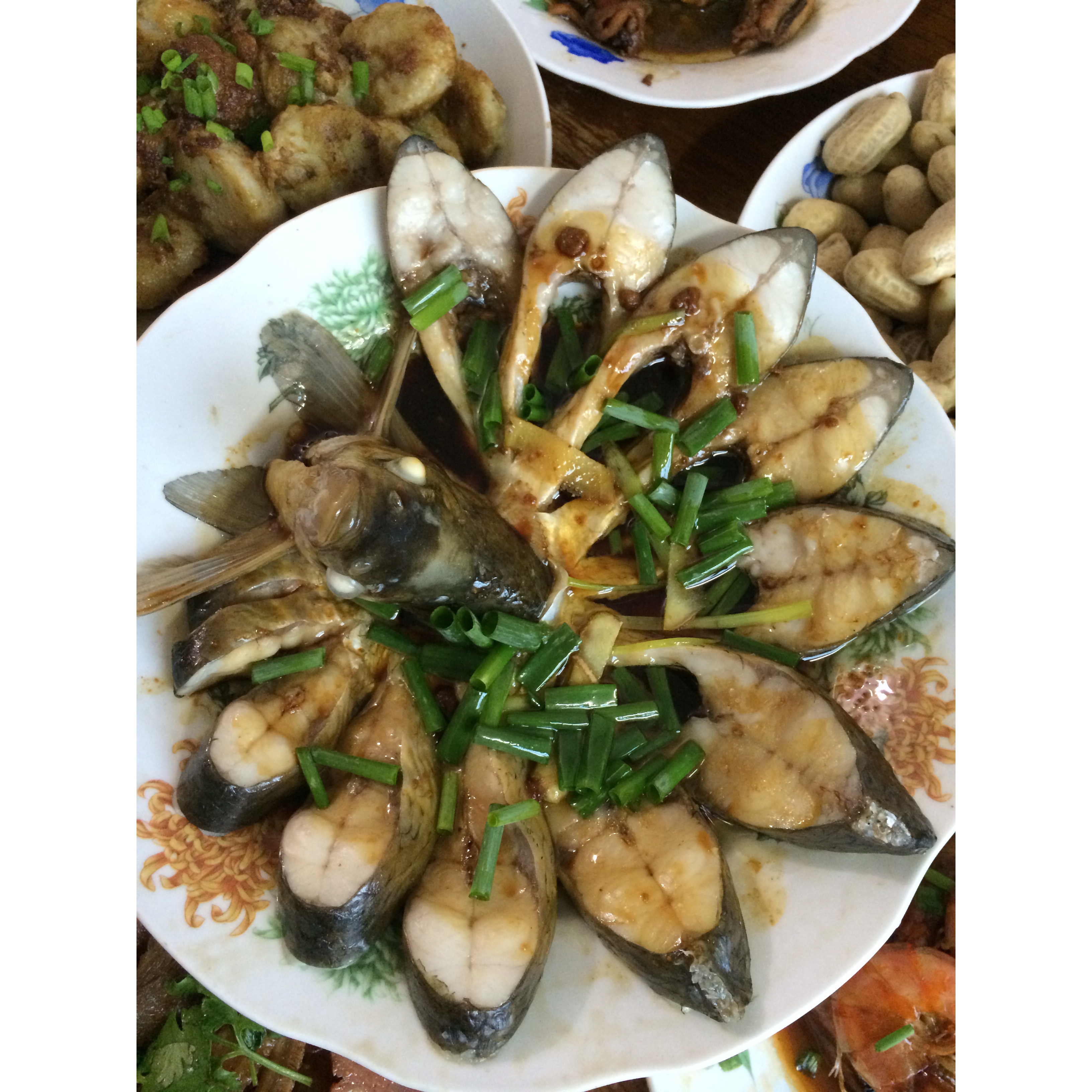 孔雀开屏清蒸鱼