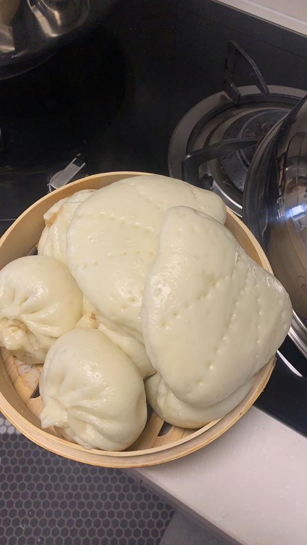 快手发面大包子
