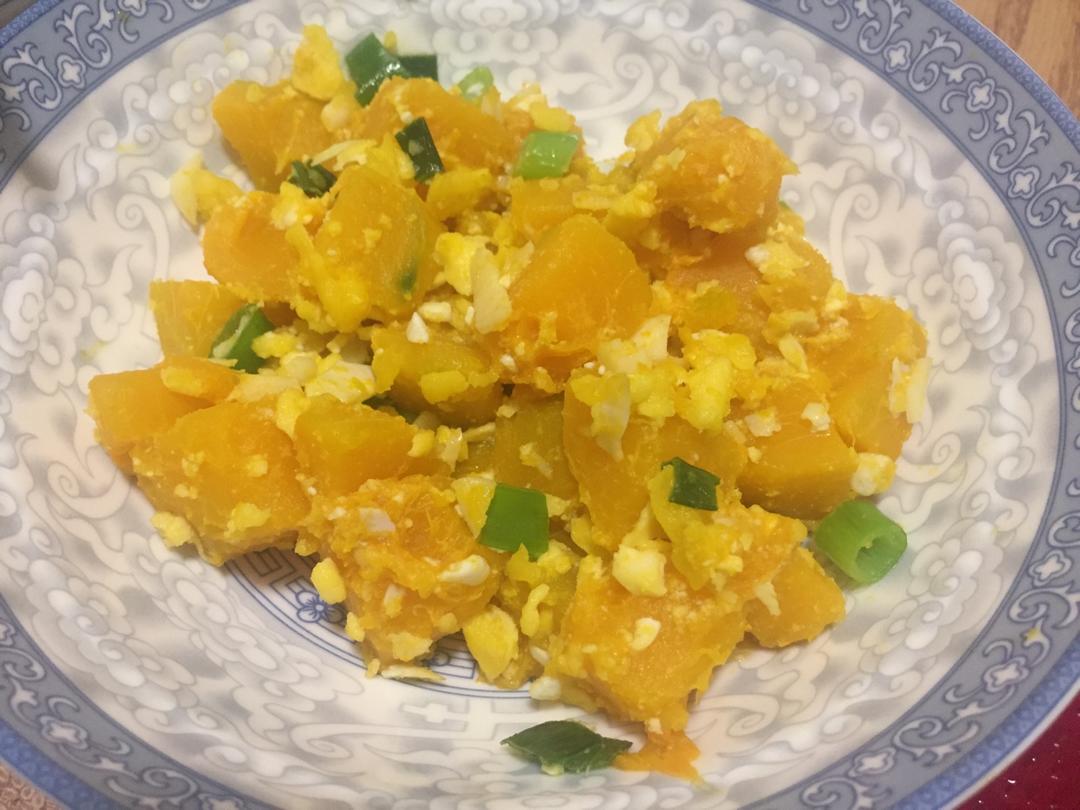 咸蛋黄炒南瓜