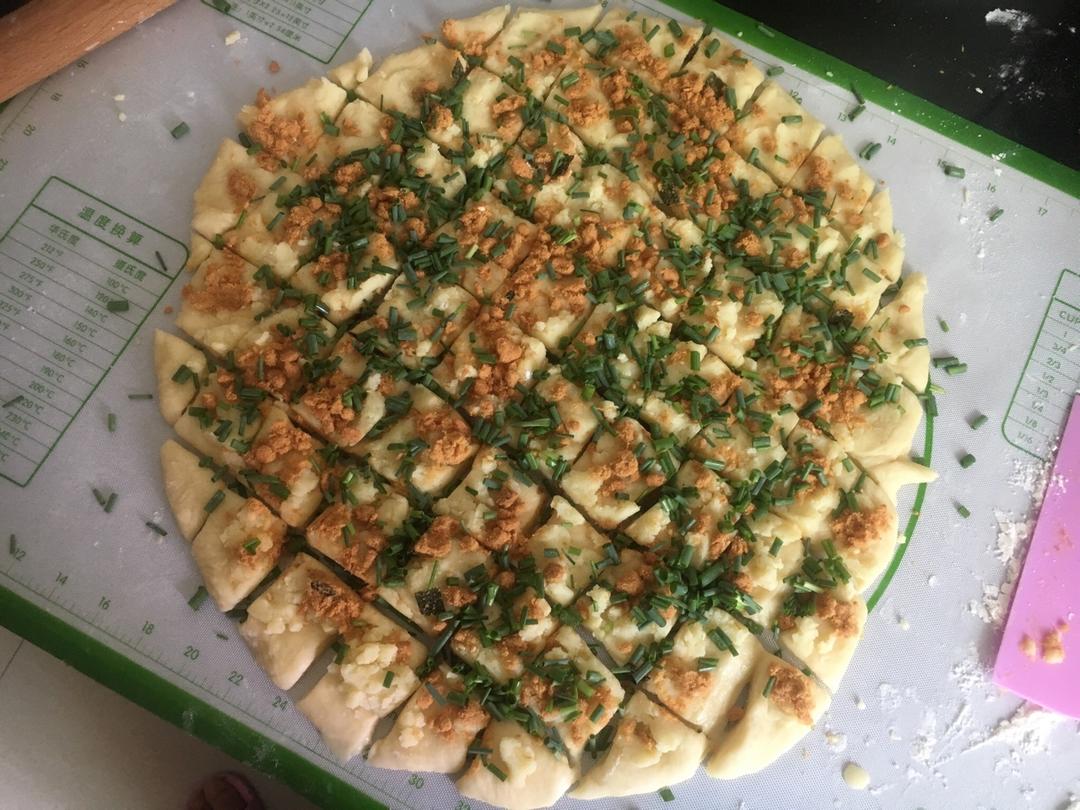 香葱肉松手撕包~❤️