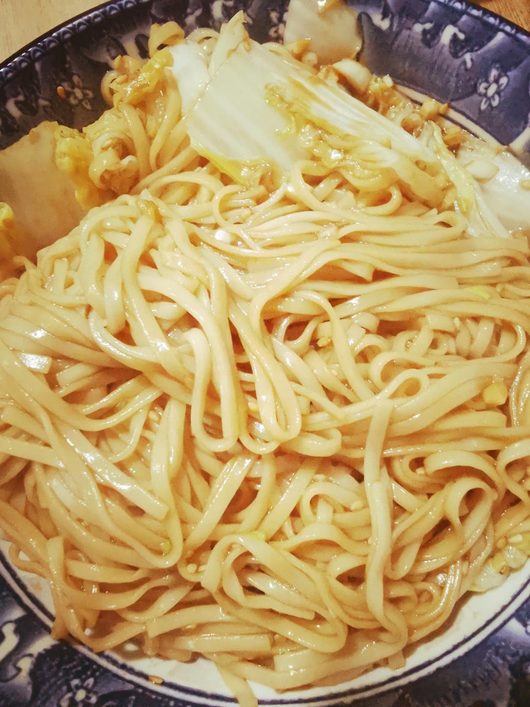 蒜面条