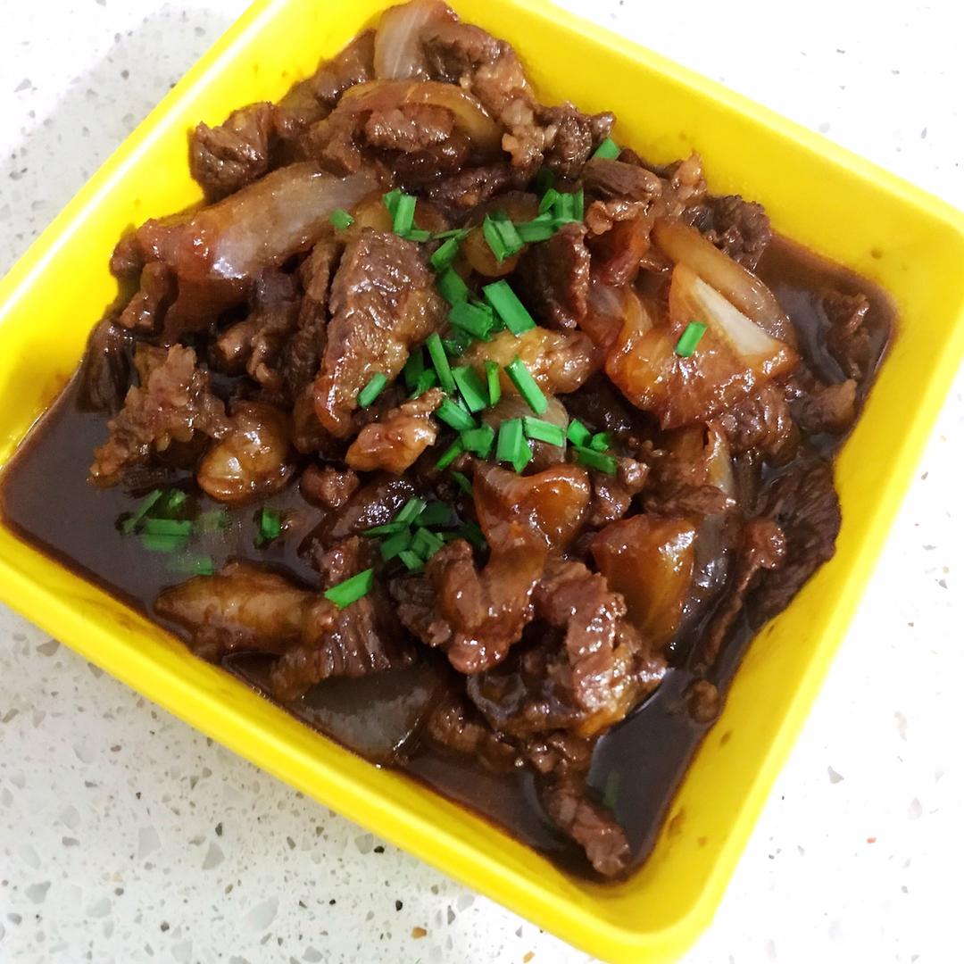 洋葱炒牛肉