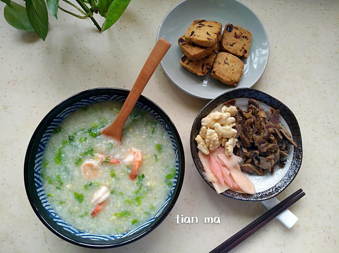 十五分钟快手之砂锅鲜虾粥(附5分钟电饭煲电压力锅更快捷方法)
