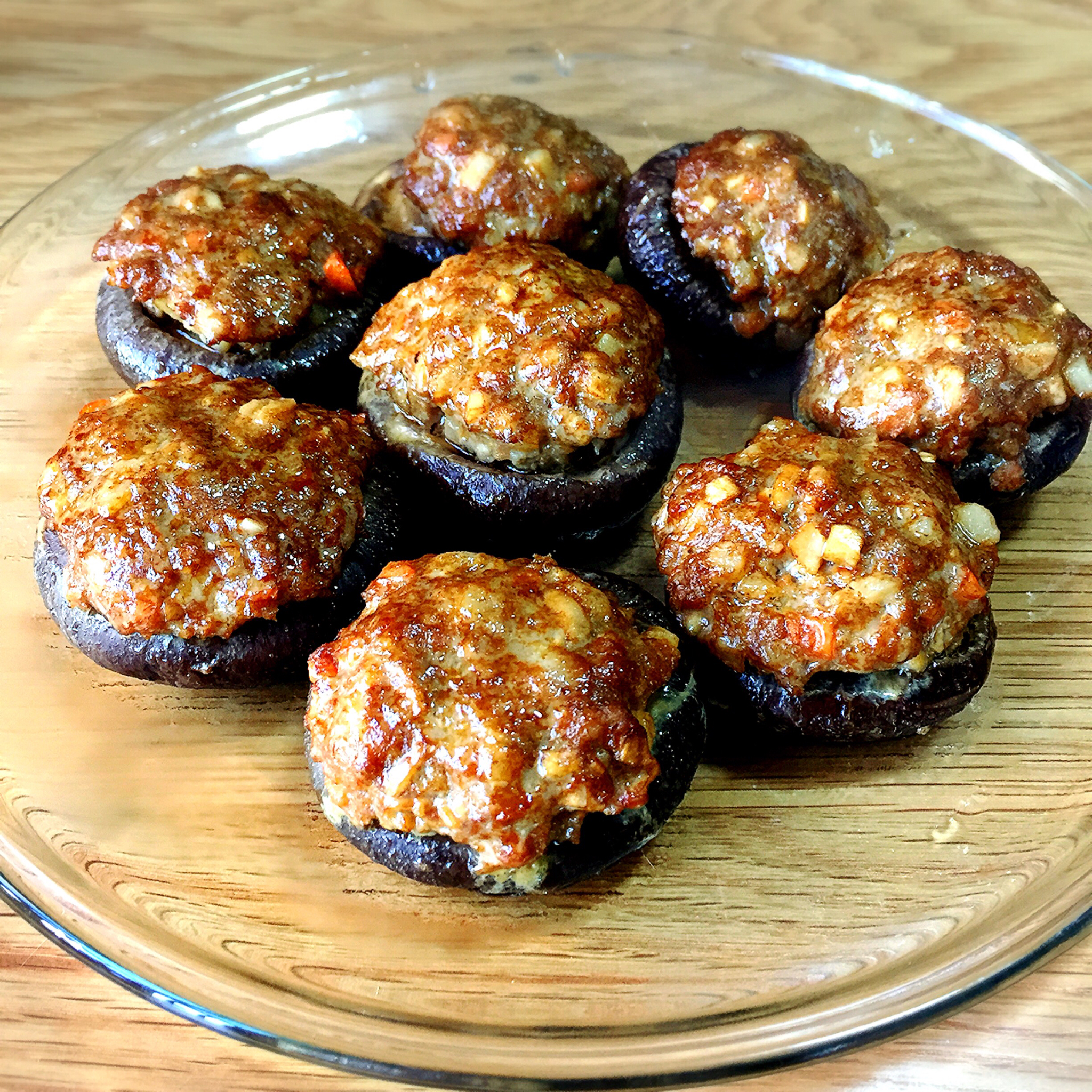 ~香菇酿肉~鲜嫩多汁的美味烤箱菜