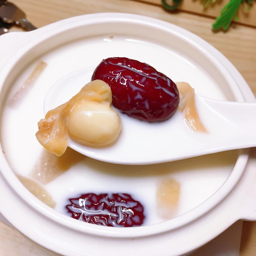 花胶炖牛奶