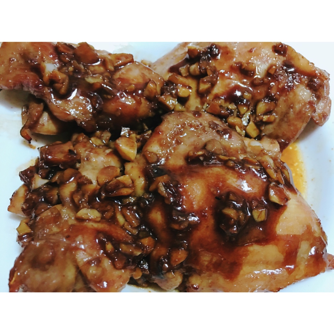 酷炫屌炸天好吃的煎鸡胸肉（香蒜蜂蜜煎鸡胸肉）