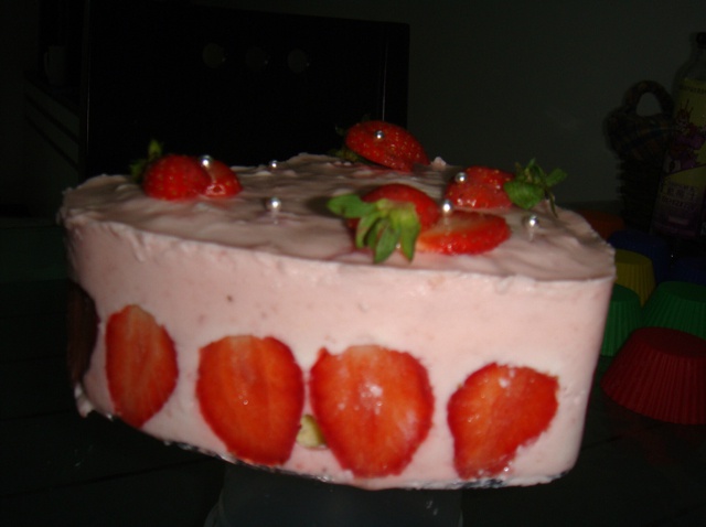 乳酪草莓蛋糕
