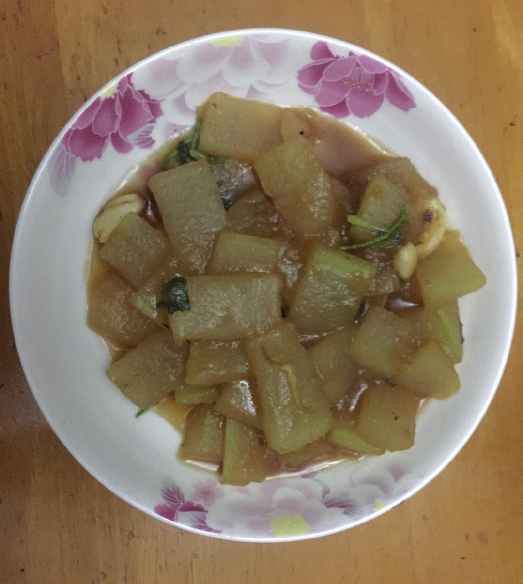 蚝油焖冬瓜
