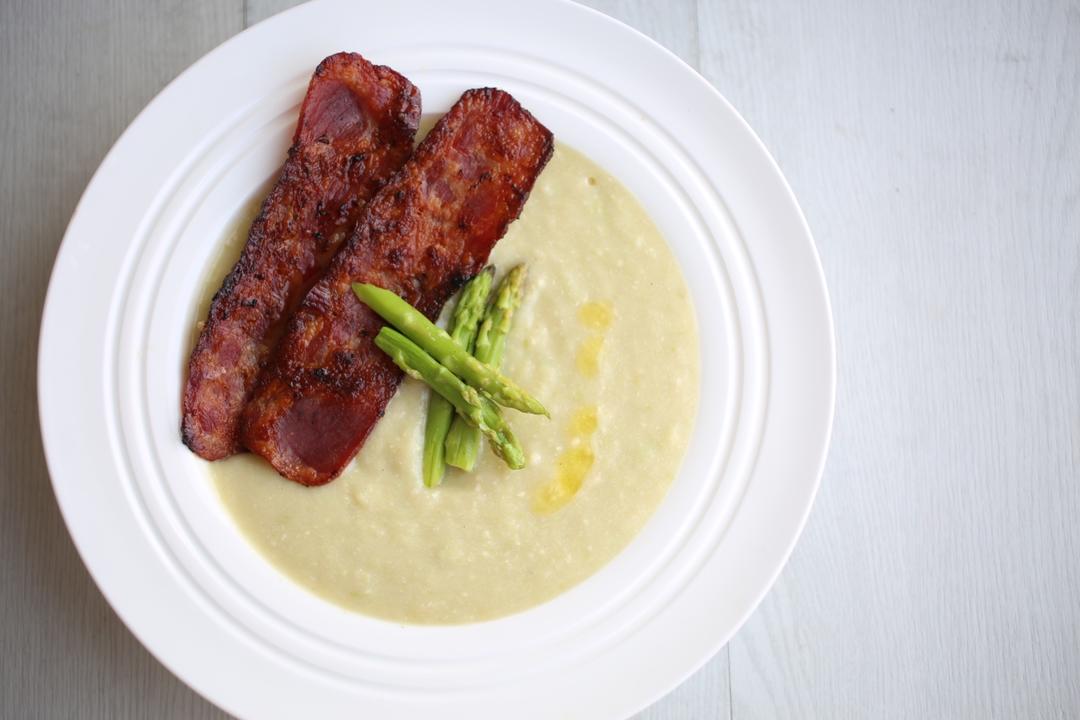 芦笋土豆奶油浓汤（Asparagus and Potato Soup)