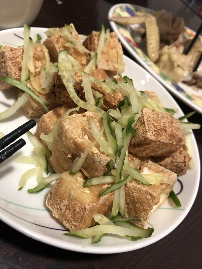 马来炸豆腐