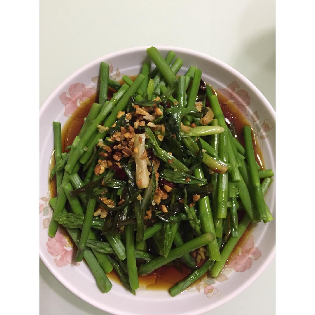 鲜味油淋芦笋