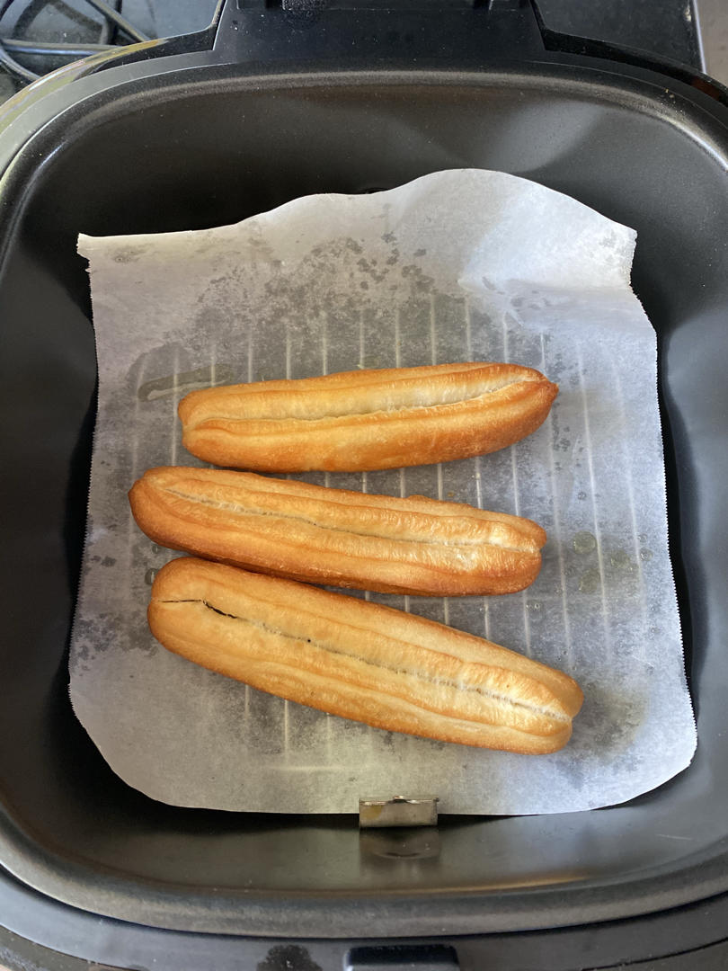 简易版油条（空气炸锅）