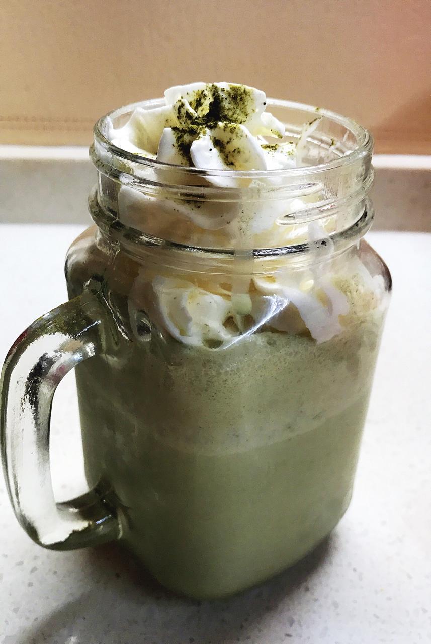 diy星巴克抹茶星乐冰