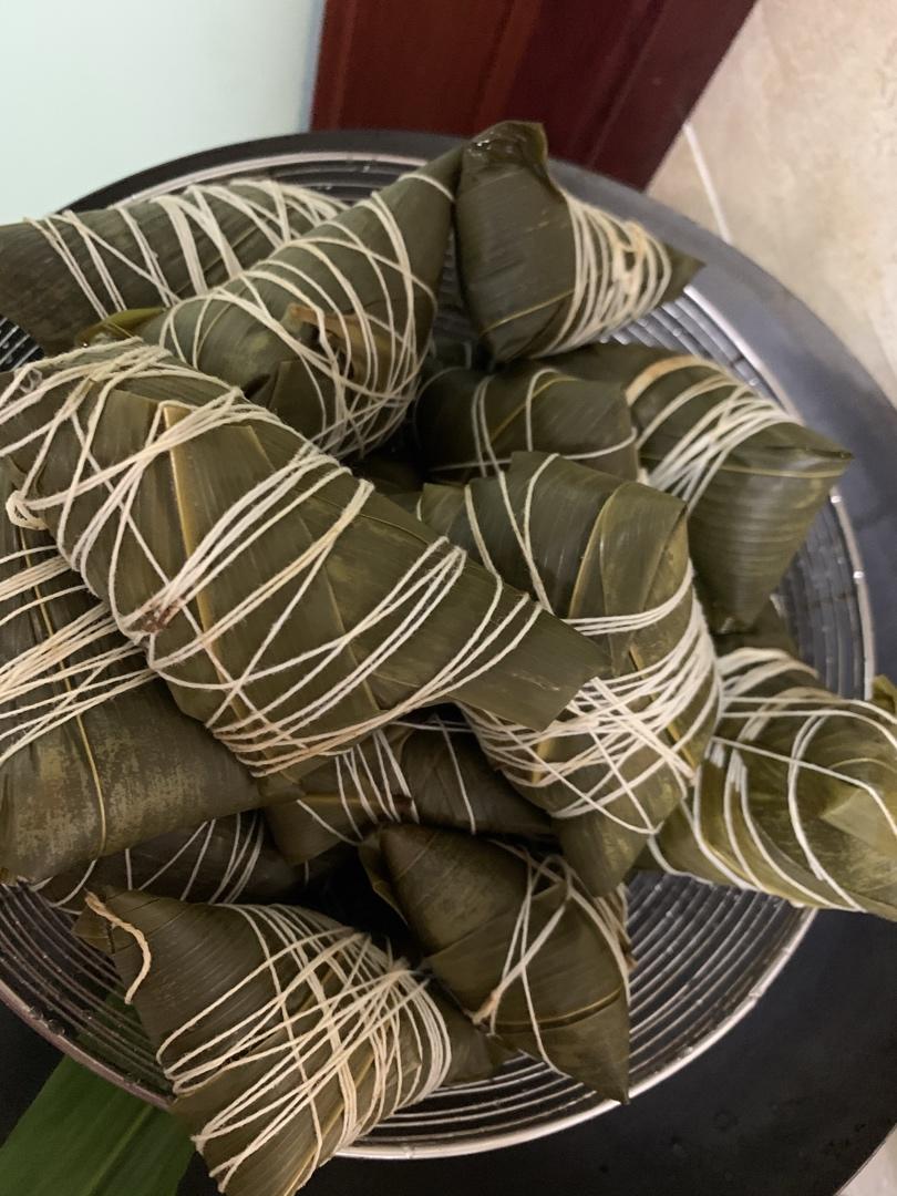 妈咪的♥️私房秘制咸蛋黄肉粽