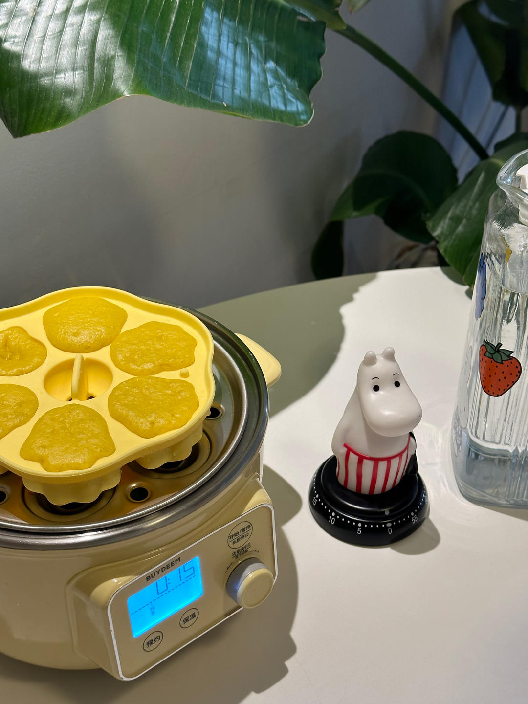 南瓜发糕（无蛋，宝宝辅食）