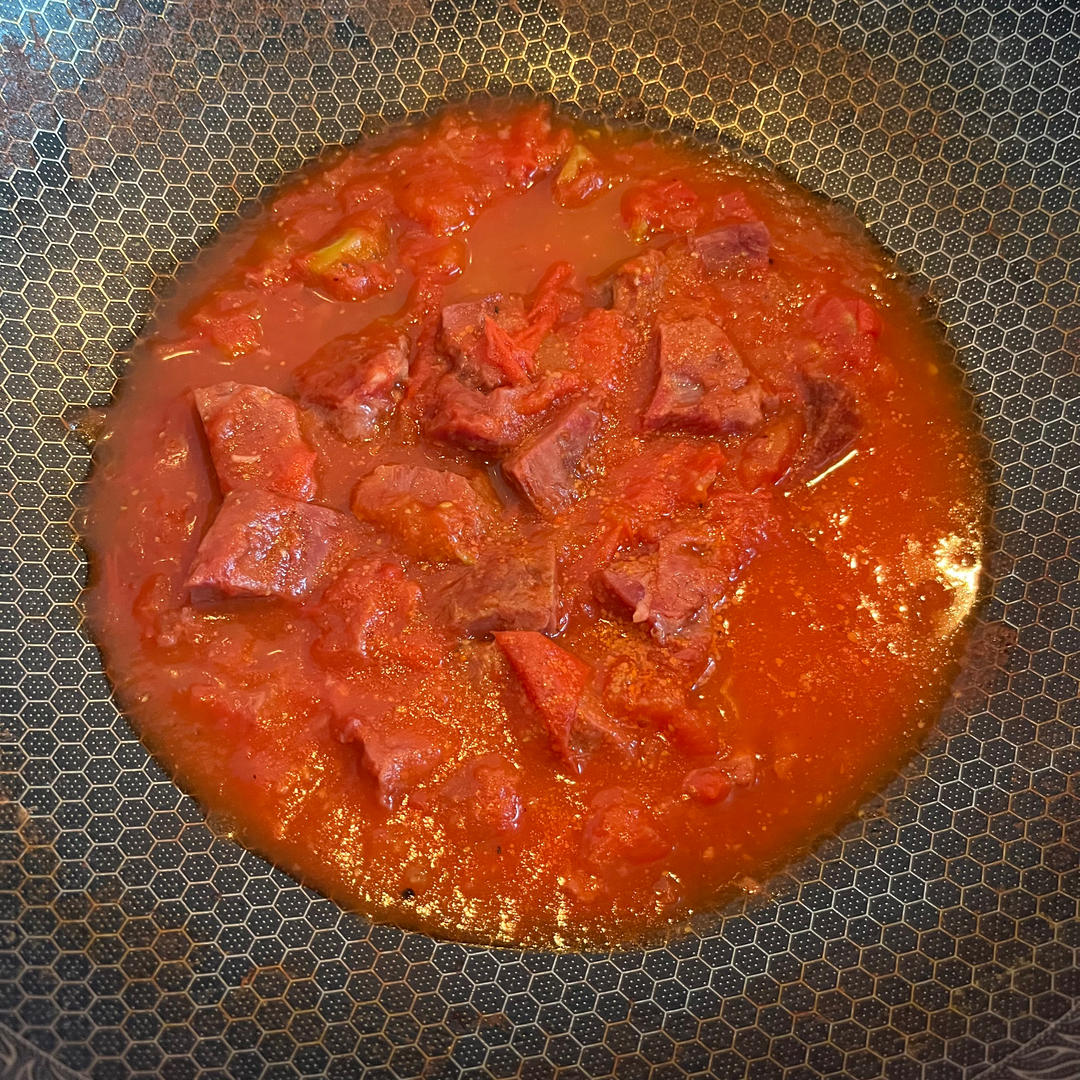 超级简单的番茄炖牛肉