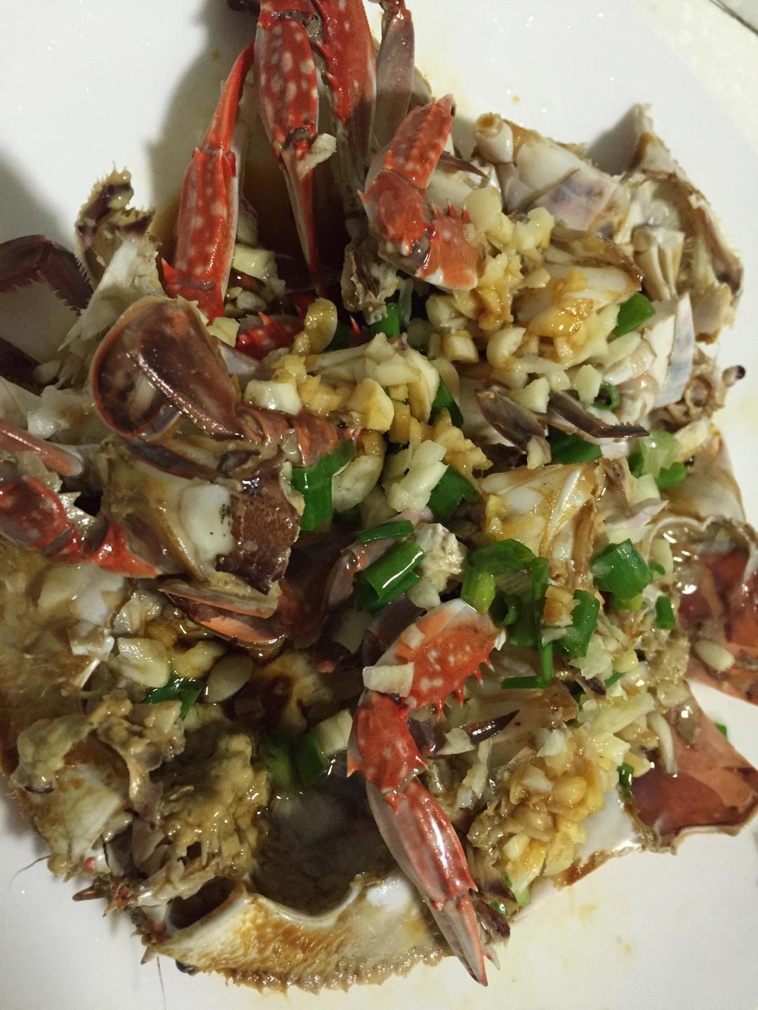 步骤图 宁波小菜 葱油白蟹的做法 宁波小菜 葱油白蟹的做法步骤 菜谱 下厨房