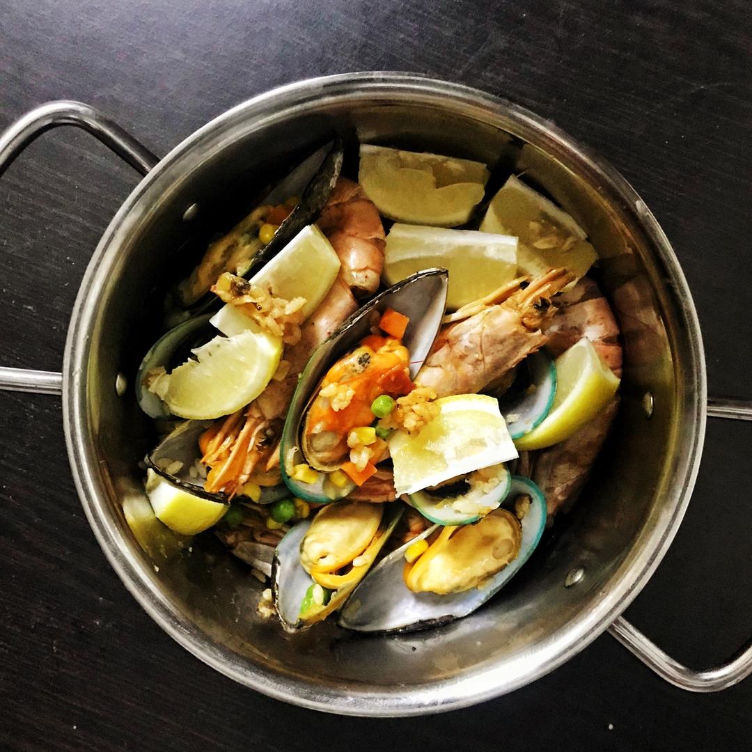 【曼食慢语】Seafood Paella 西班牙海鲜饭