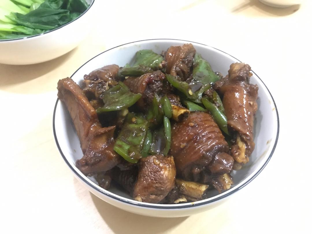 家常红烧鸡块