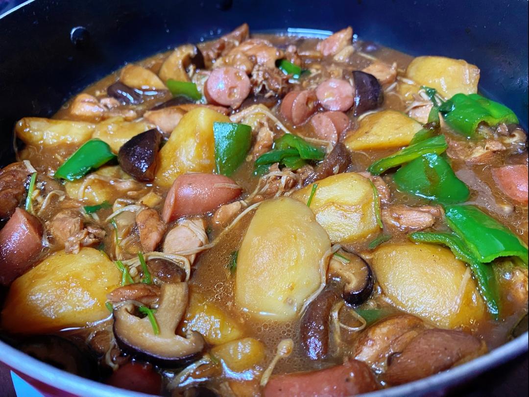 外卖第一名，简单在家做|黄焖鸡米饭