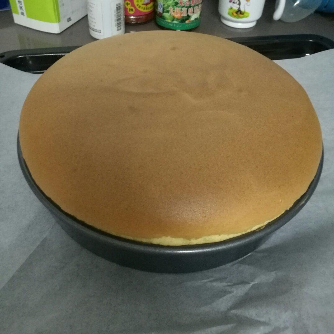 超好记八寸戚风蛋糕（后蛋法）