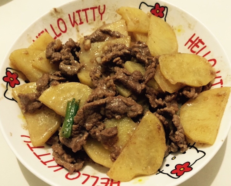 土豆炒牛肉