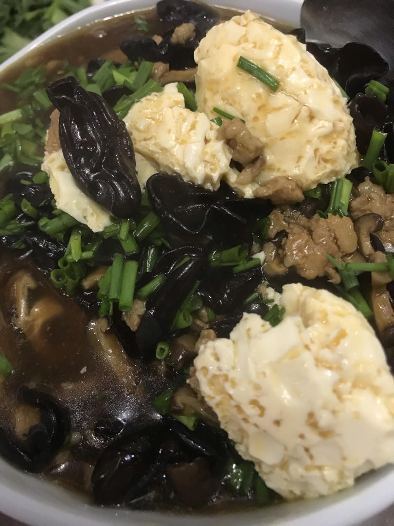 鸡蛋抱豆腐