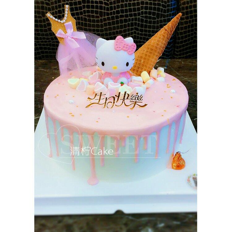 蛋糕淋面之一：甘那许淋面（详细解答淋面太稠的问题）