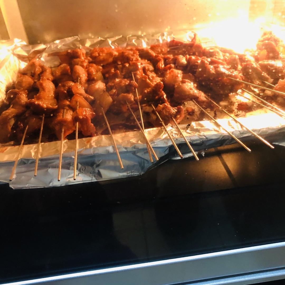 烤箱肉串
