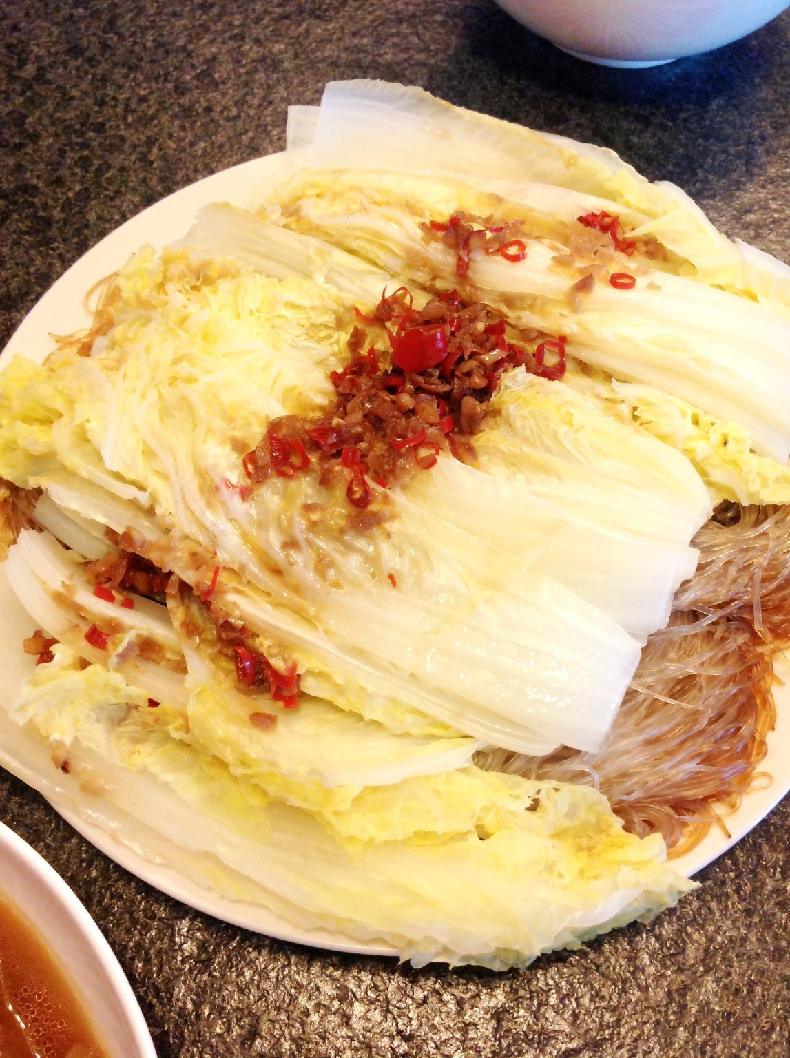 蒜蓉粉丝娃娃菜