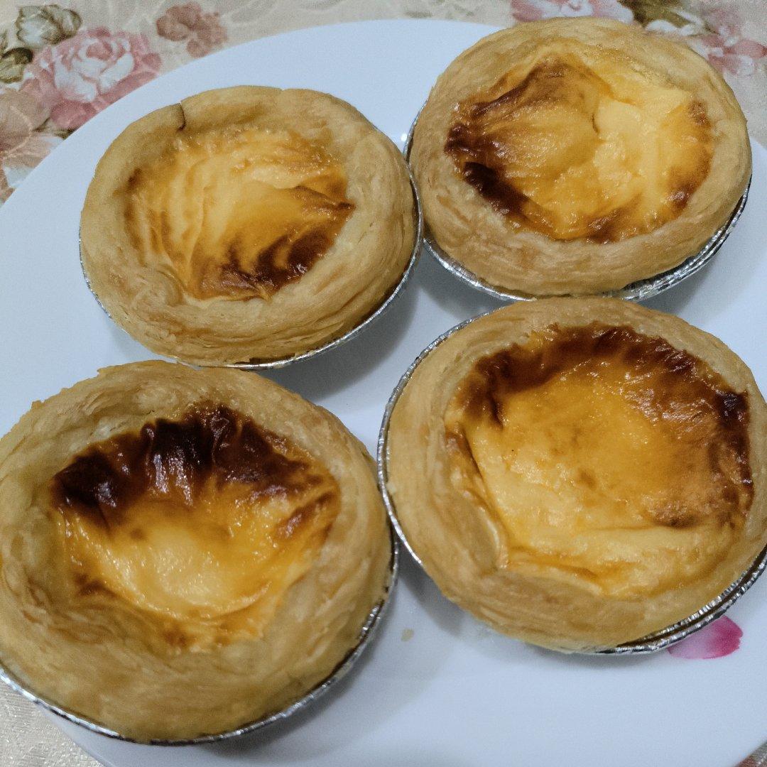 空气炸锅版全蛋葡式蛋挞『秒杀KFC』悠伴空气炸锅