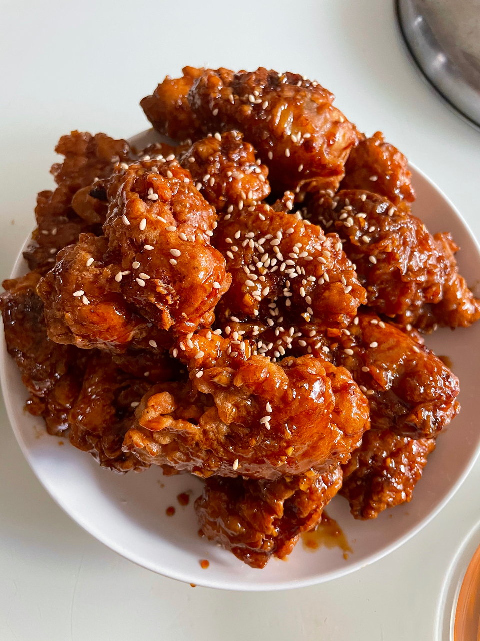 好吃到尖叫的韩国炸鸡，“韩式蜂蜜黄油炸鸡”