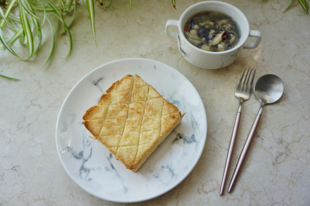 奶油砂糖厚片土司