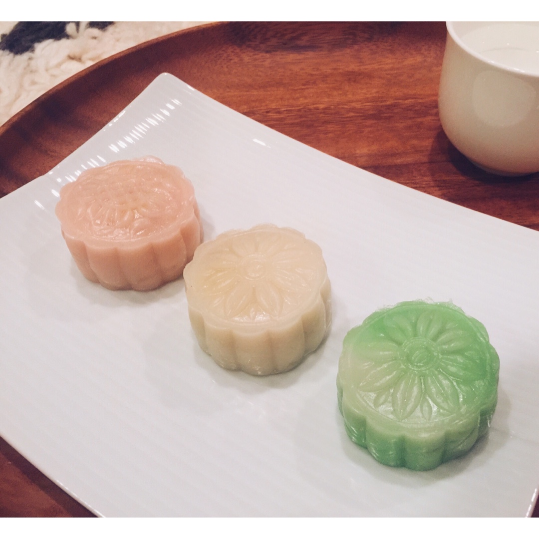 《Tinrry下午茶》冰皮月饼（奶黄馅）