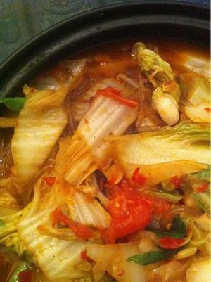 塔吉锅剁椒白菜的做法 步骤7