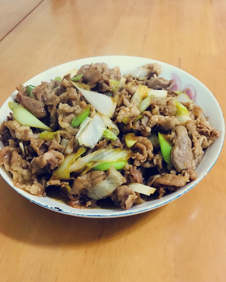葱爆羊肉