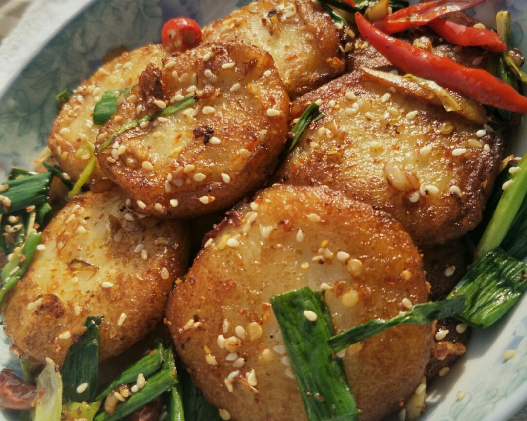 香辣土豆泥小饼