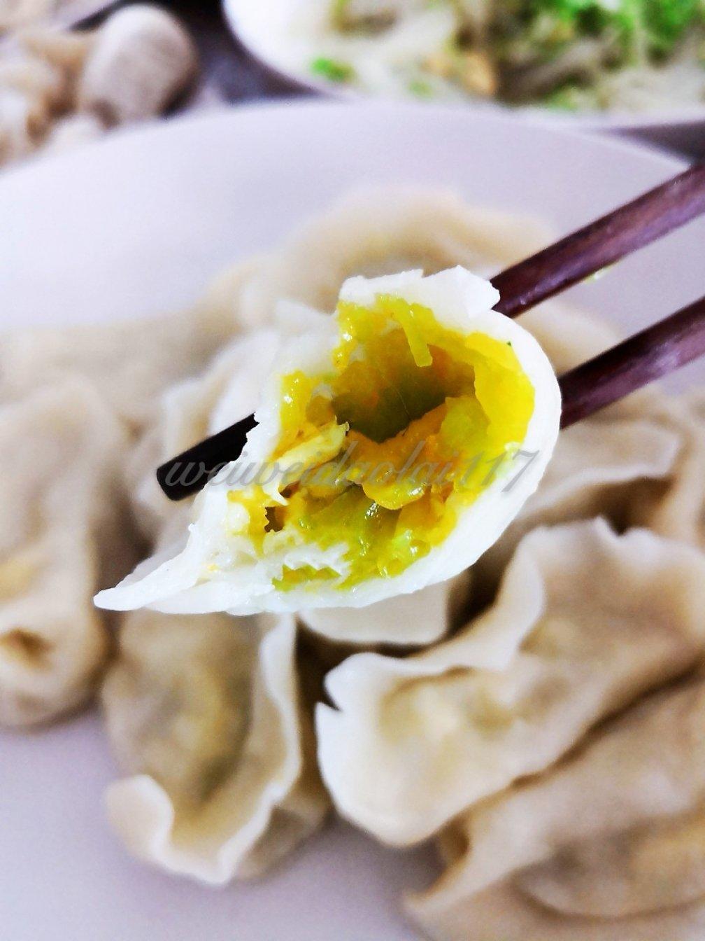 伟伟到来117做的倭瓜馅儿大饺子