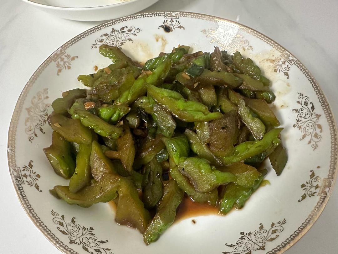 清炒苦瓜