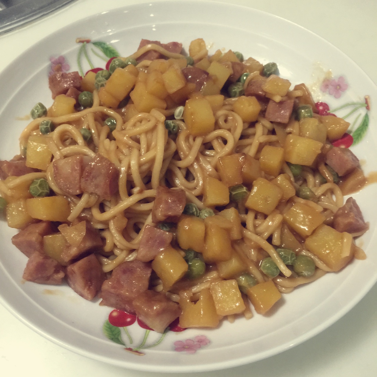 土豆焖面