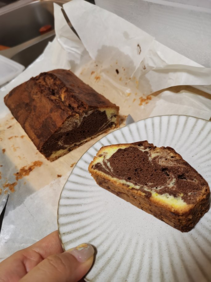 法国总统烘焙学院－香草巧克力大理石磅蛋糕