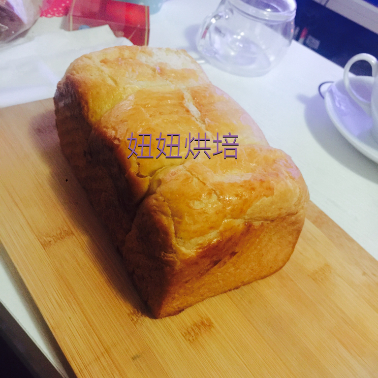 夺命软吐司(๑´ڡ`๑)超软拉丝极速方便的一次发酵吐司