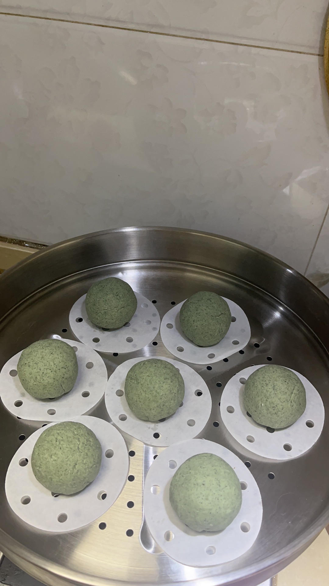 艾草粉版艾青团（出锅不塌，隔天不硬）