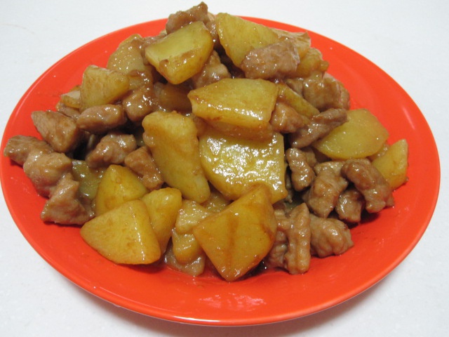 土豆烧肉